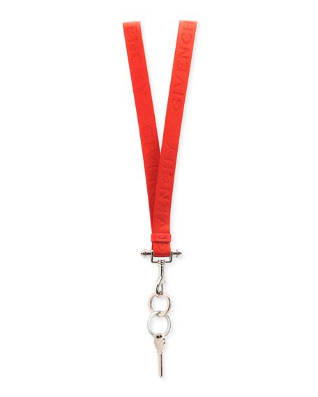 givenchy key-ring lanyard zip|Givenchy Lanyard Key Ring Necklace, Red .